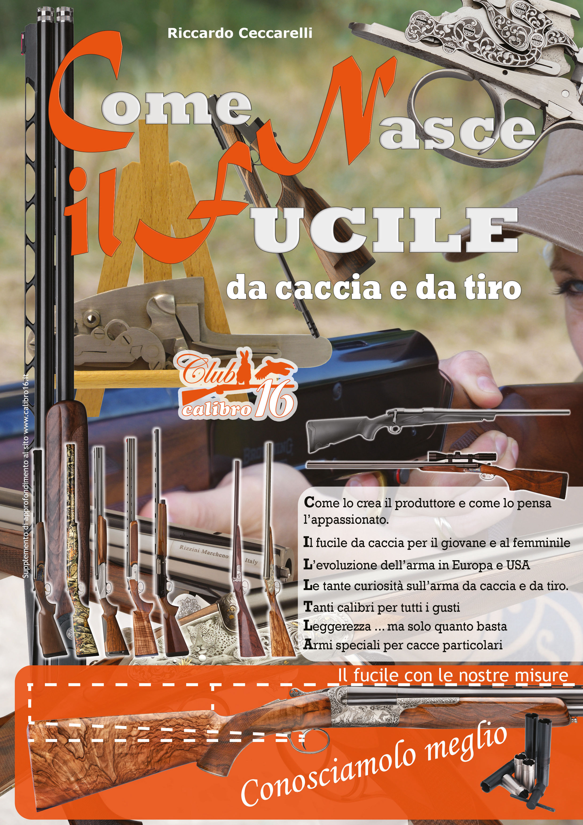 come nasce il fucile da caccia e da tiro club calibro 16